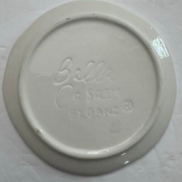 Bella Casa by Ganz "The Festival of Lights" 5" Plate -Hand Painted, Signed - Picture 4 of 4